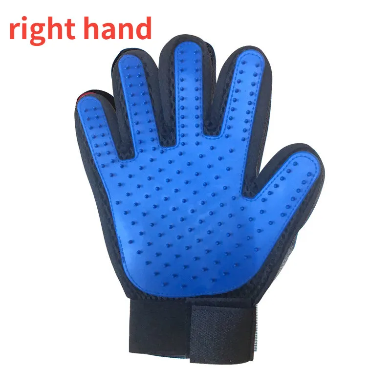 Cat Grooming Glove For Cats Wool Glove Pet Hair Deshedding Brush Comb