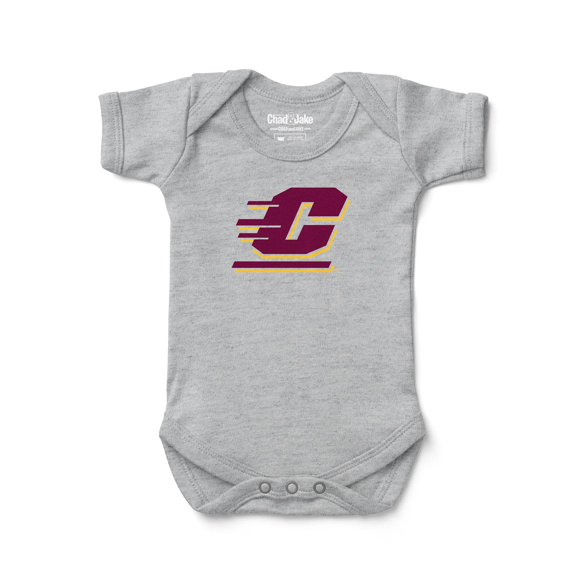 Central Michigan Chippewas Logo Bodysuit