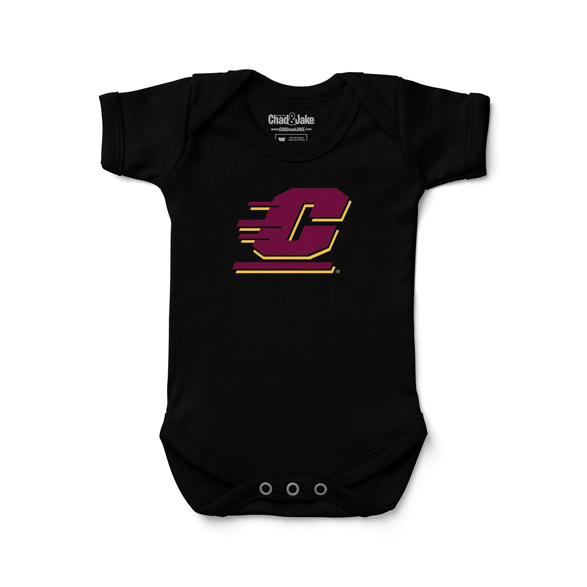 Central Michigan Chippewas Logo Bodysuit