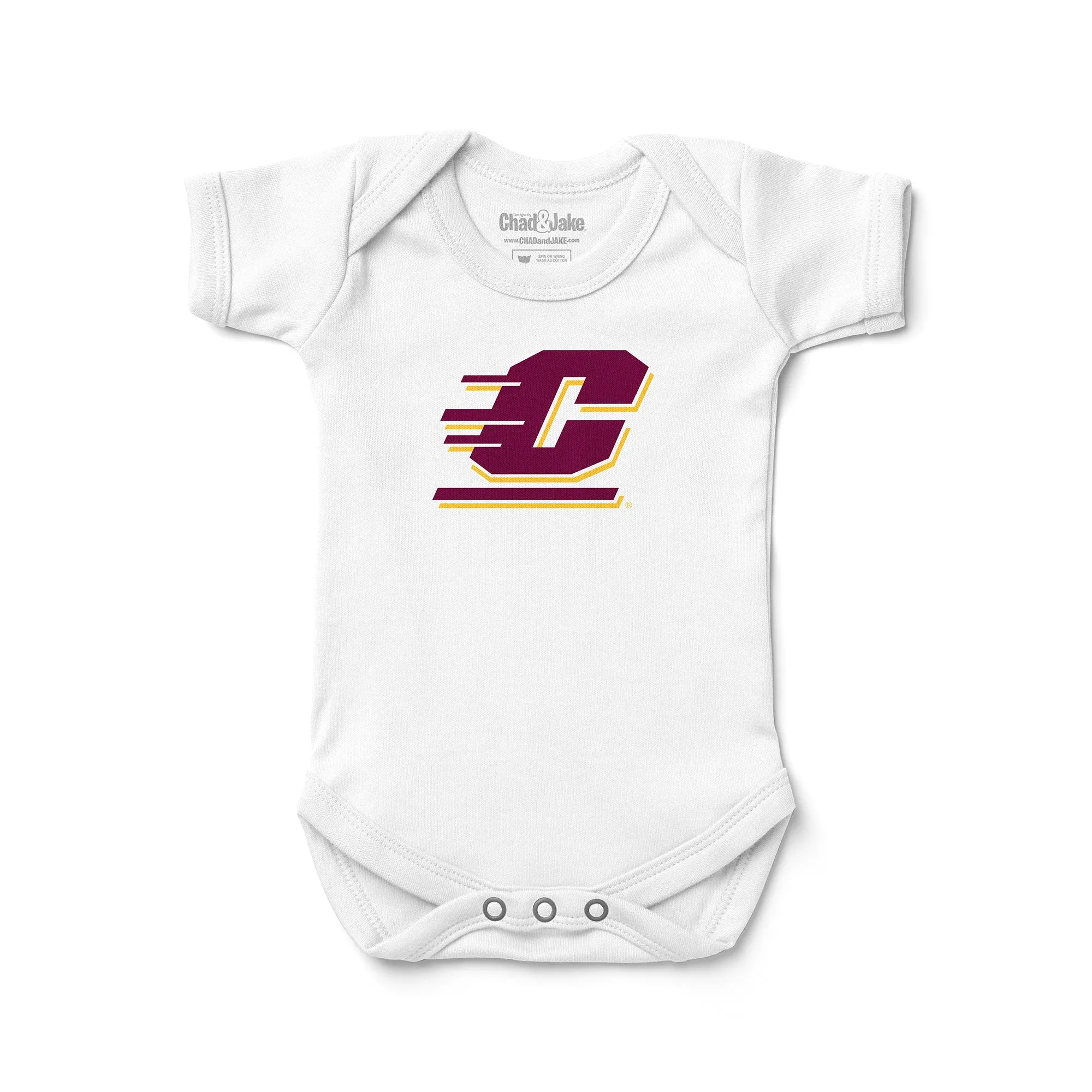 Central Michigan Chippewas Logo Bodysuit