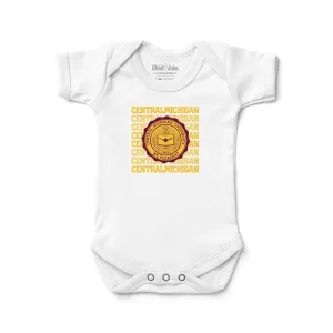 Central Michigan Chippewas Retro Bodysuit