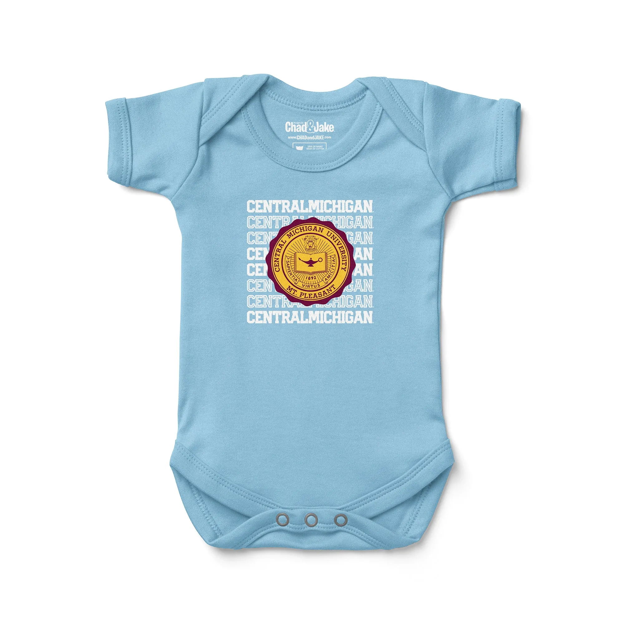 Central Michigan Chippewas Retro Bodysuit