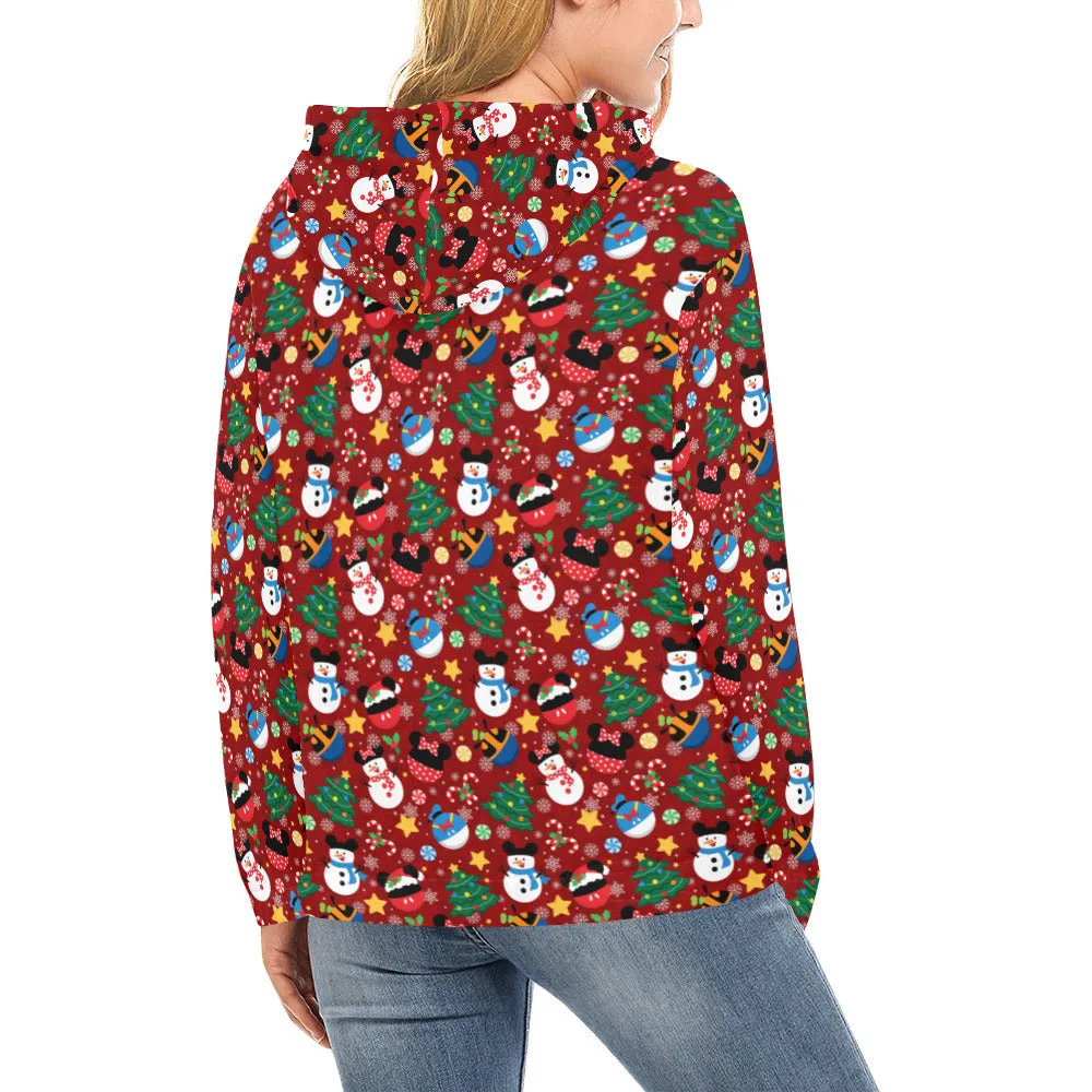 Christmas Ornaments Hoodie for Women
