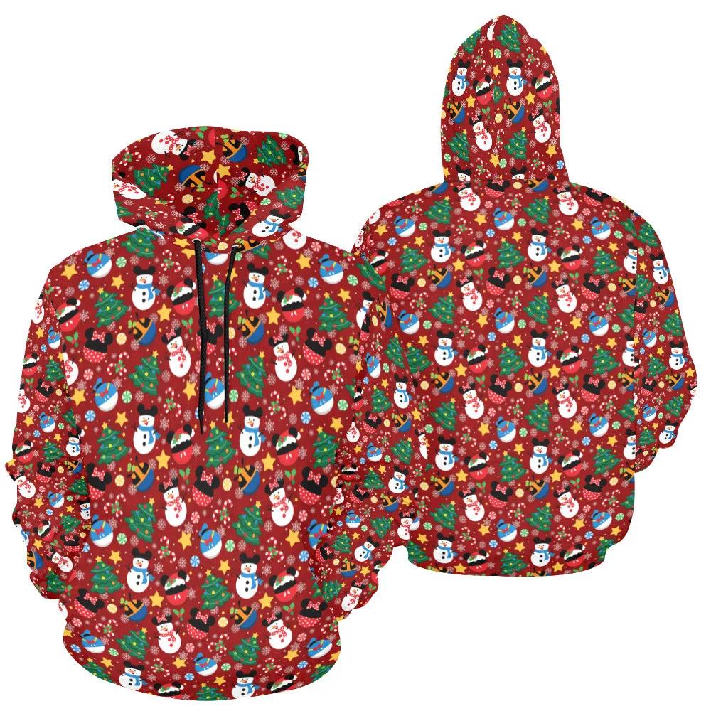 Christmas Ornaments Hoodie for Women