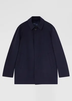 Coat with detachable down interior in Loro Piana® cashmere