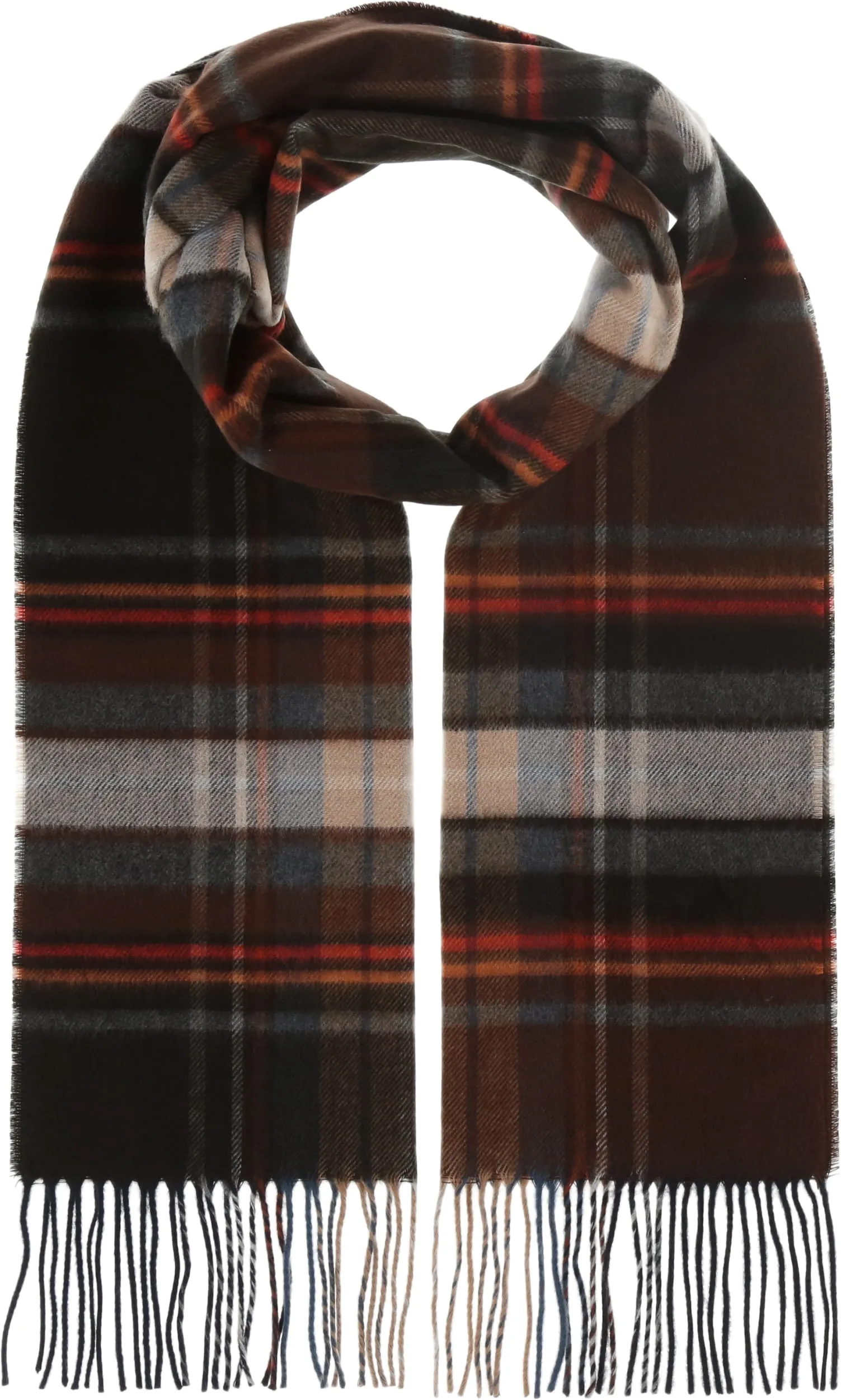 Coloured Tartan Cashmink® Scarf