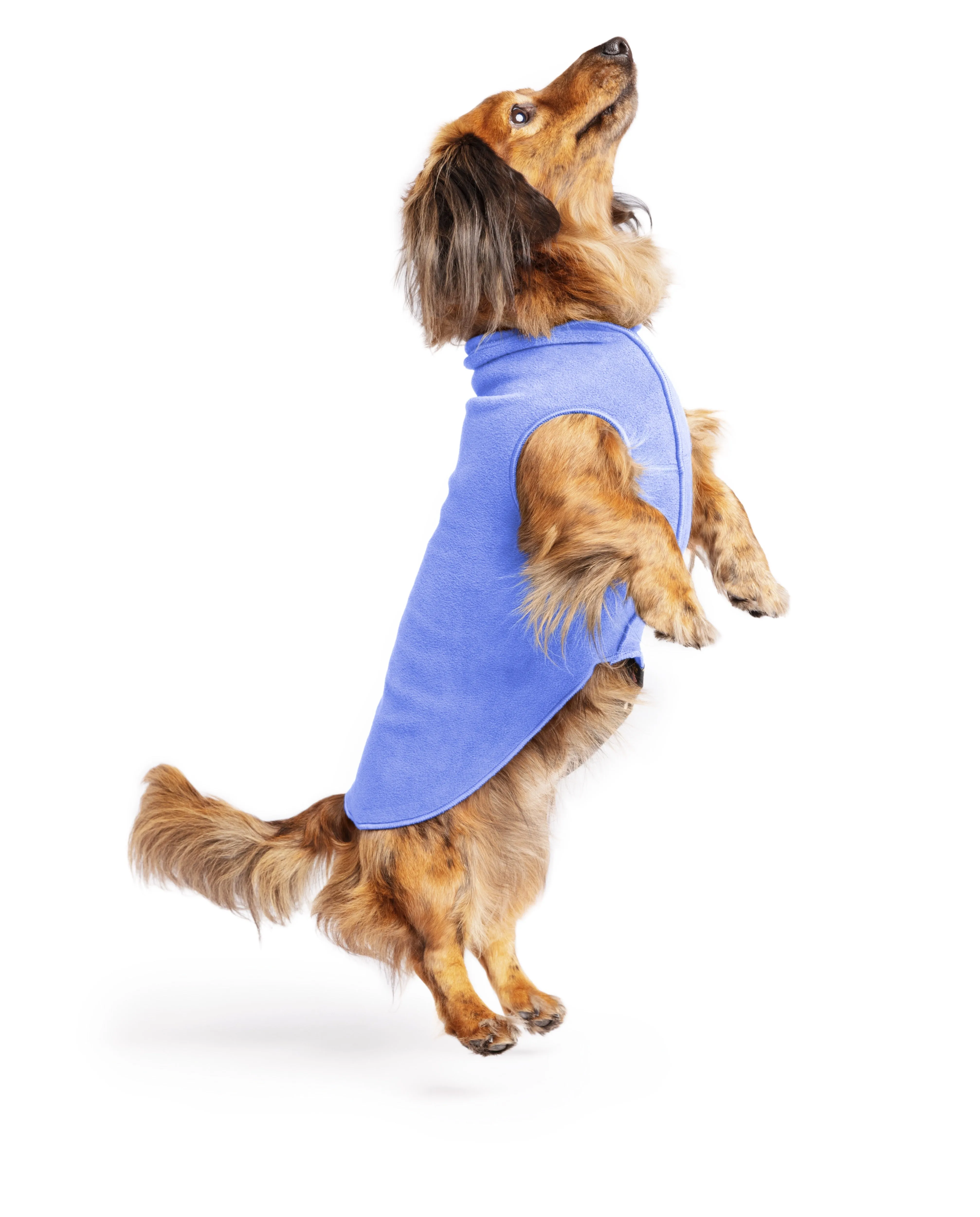 cornflower blue stretch fleece
