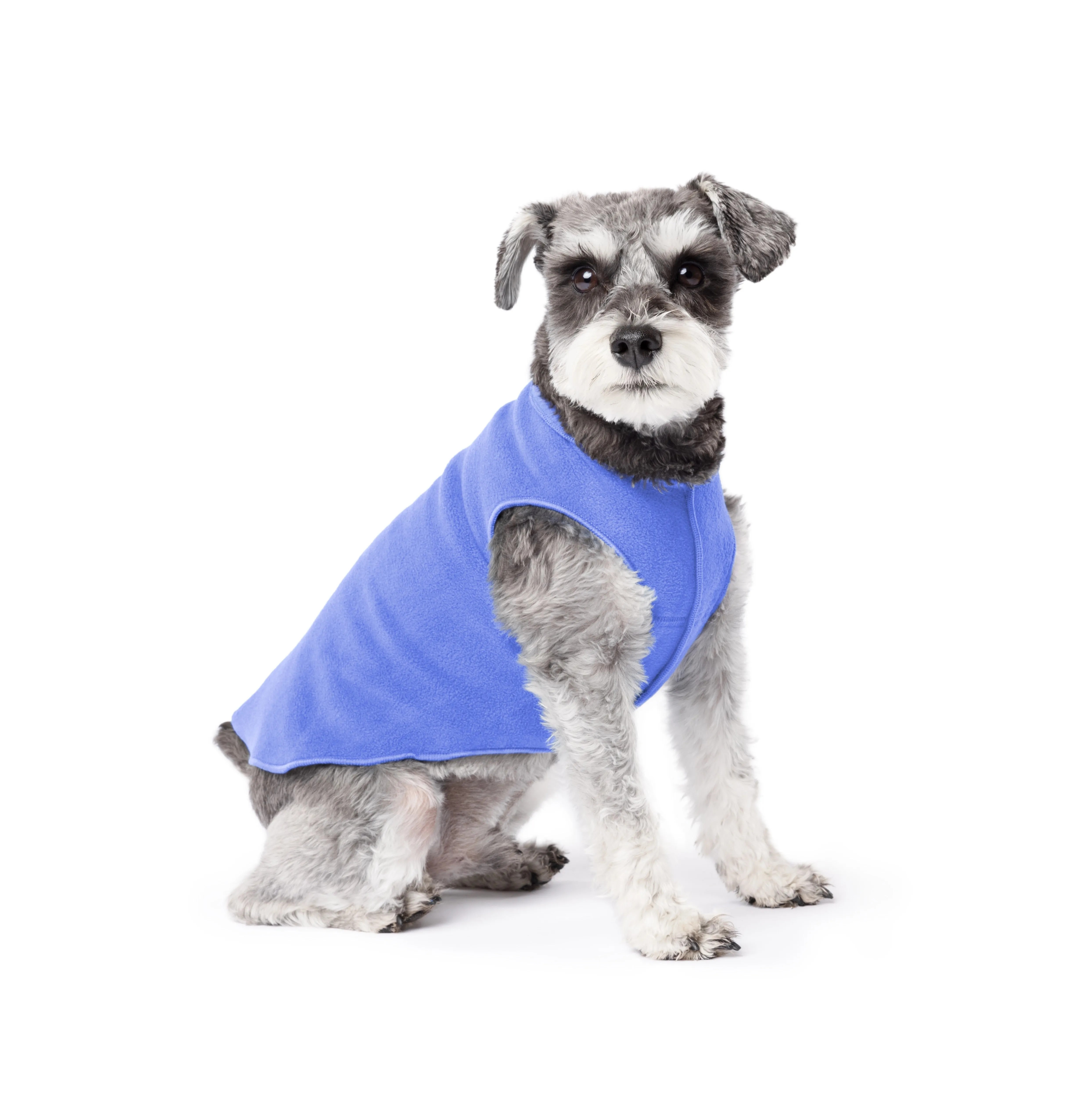 cornflower blue stretch fleece