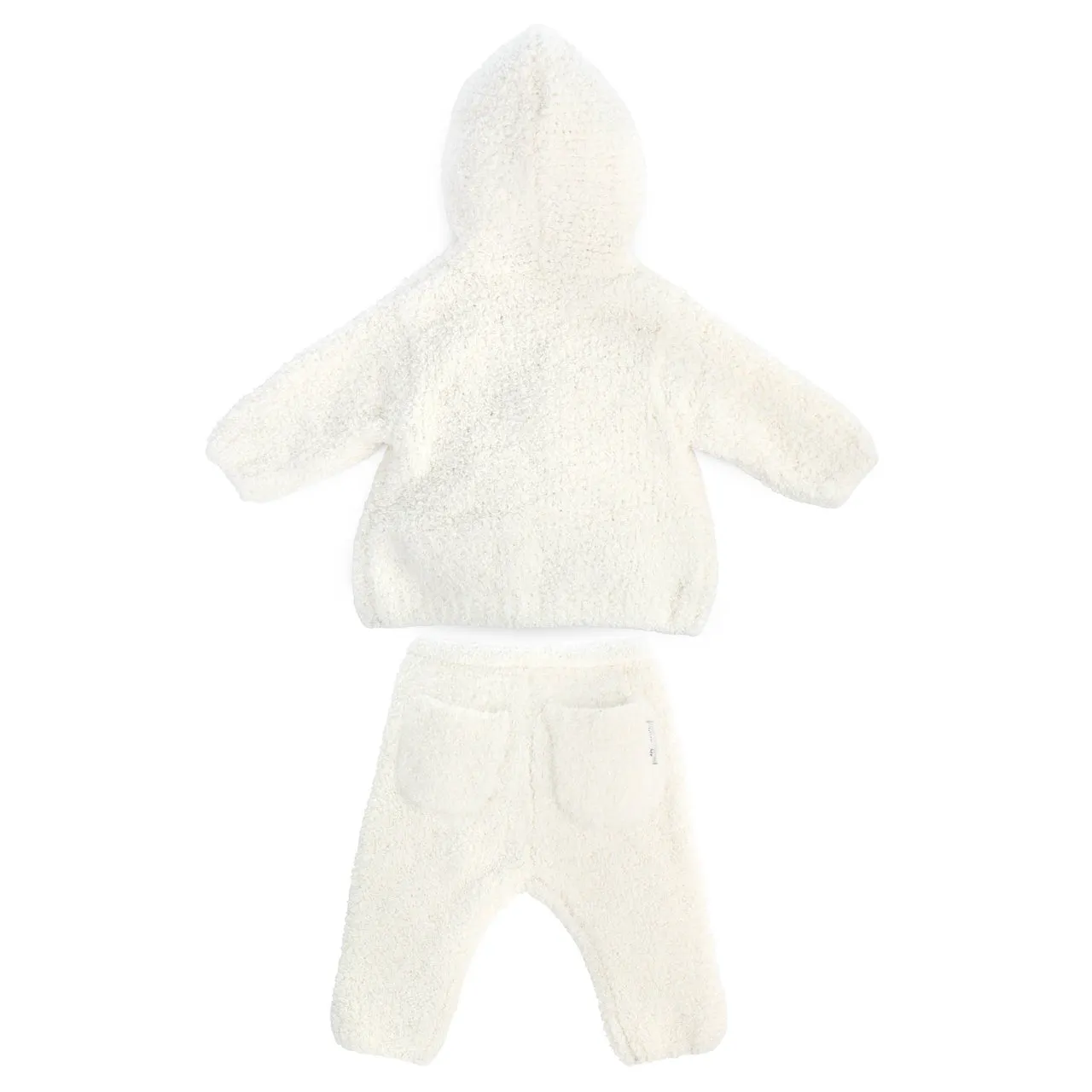 Cream Baby Hoodie & Pant Set