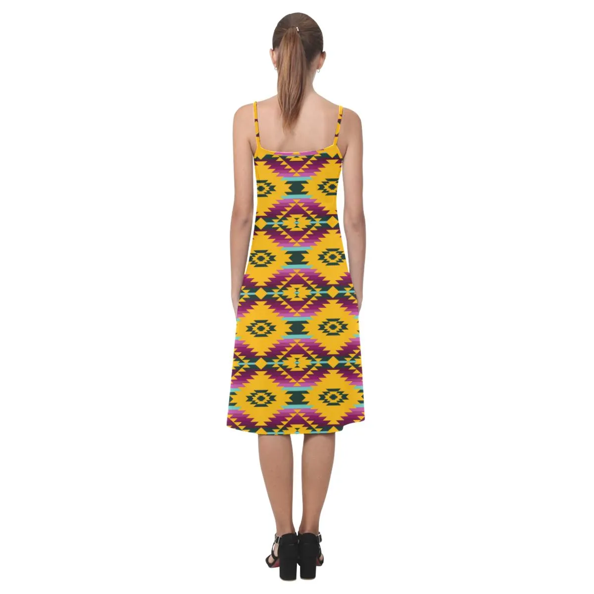 Cree Confederacy Summer Gathering Alcestis Slip Dress