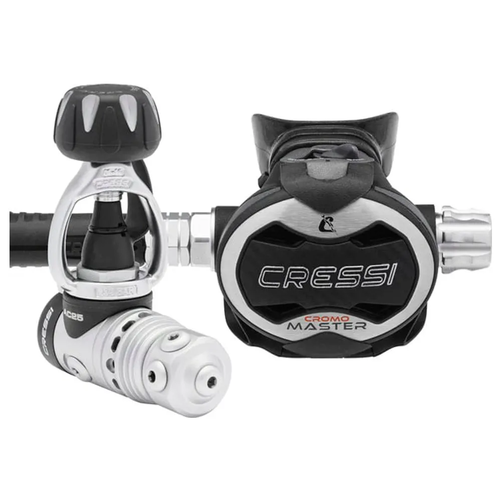 Cressi AC25m-Master Cromo Yoke Scuba Diving Regulator