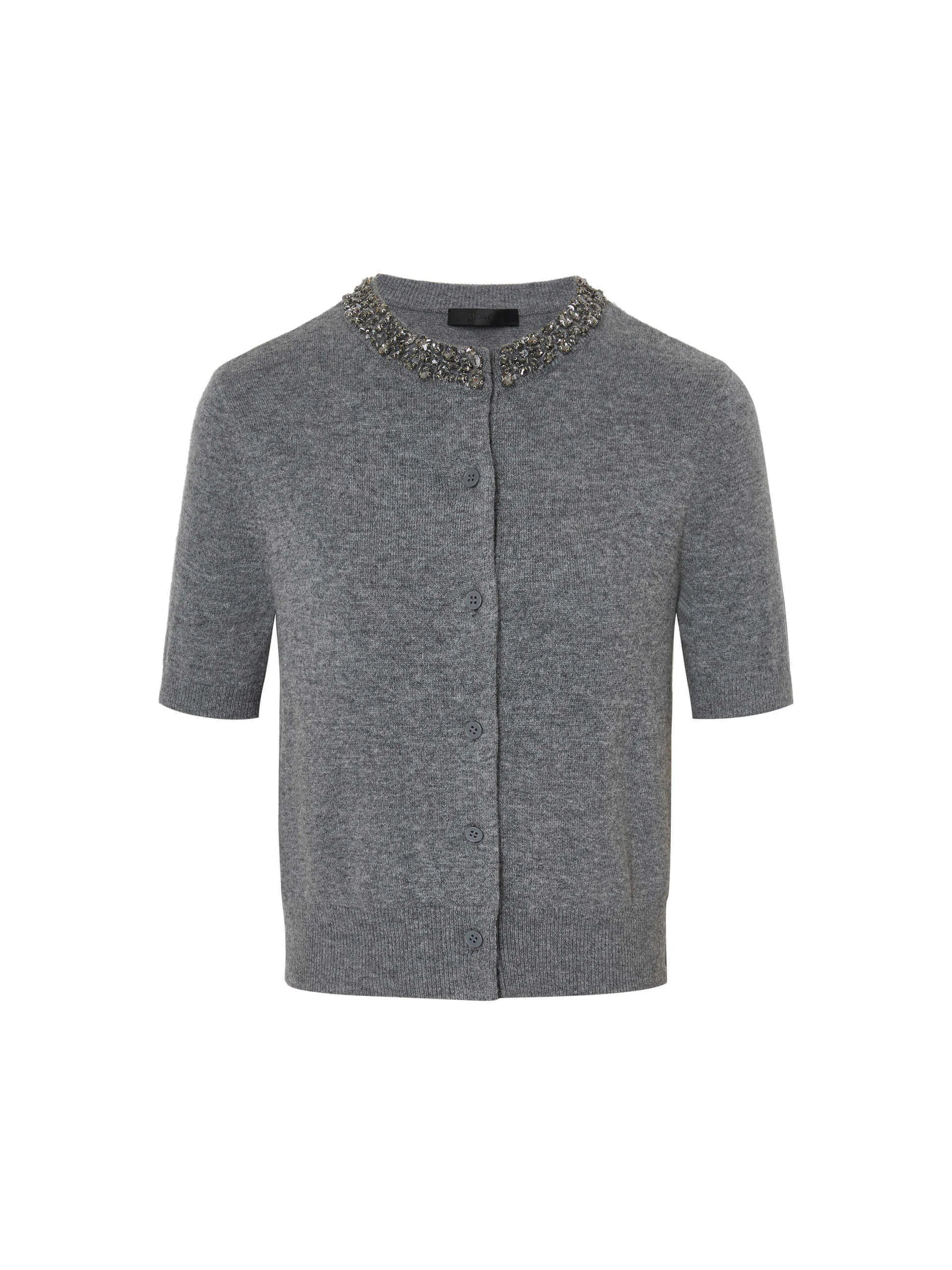 Crystal Detail Knit Cardigan