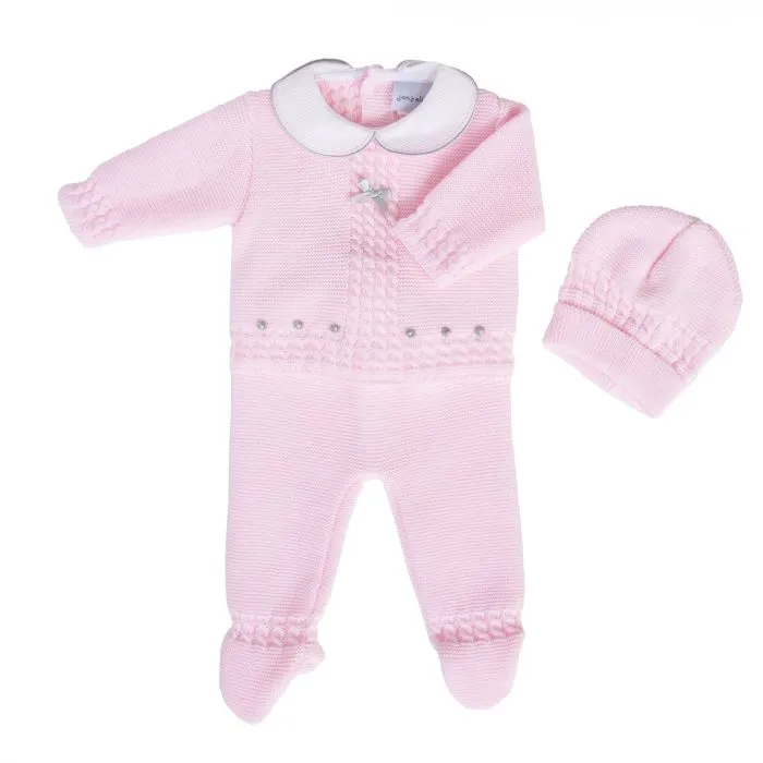 Dandelion Pink Knitted Leggins and Jumper