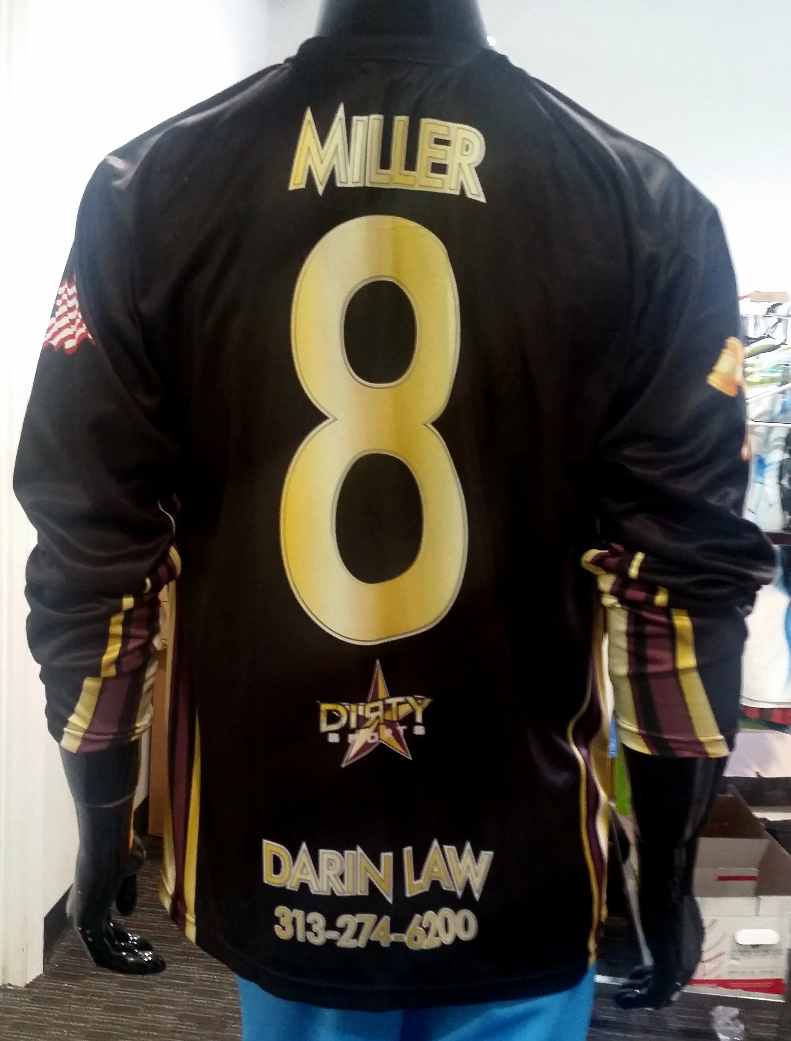 Darin Law, Long Sleeve - Custom Full-Dye Jersey