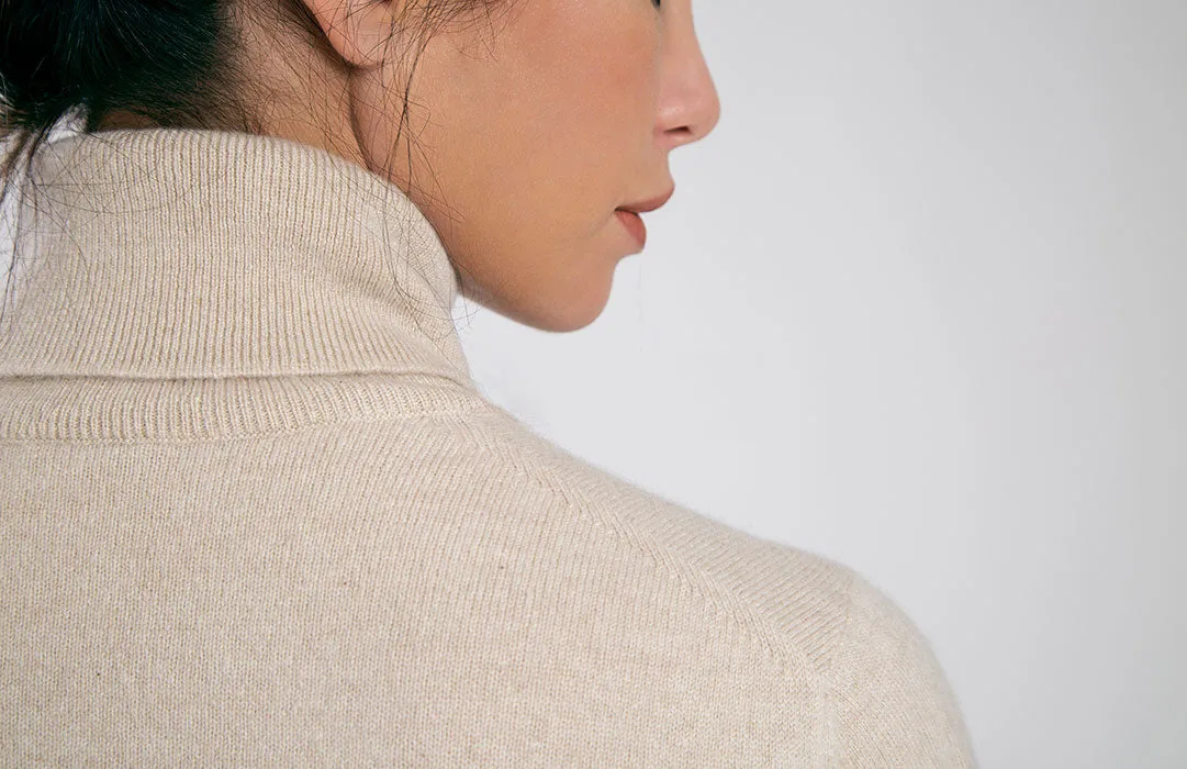 Dolcevita in puro cashmere 1 filo