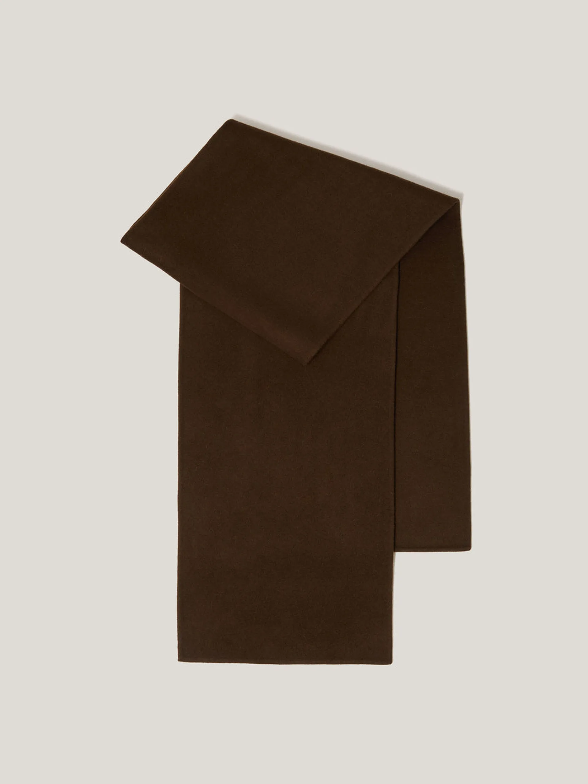 Double faced woven scarf