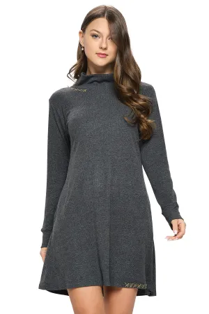 Dress Slim Fit Mock Neck