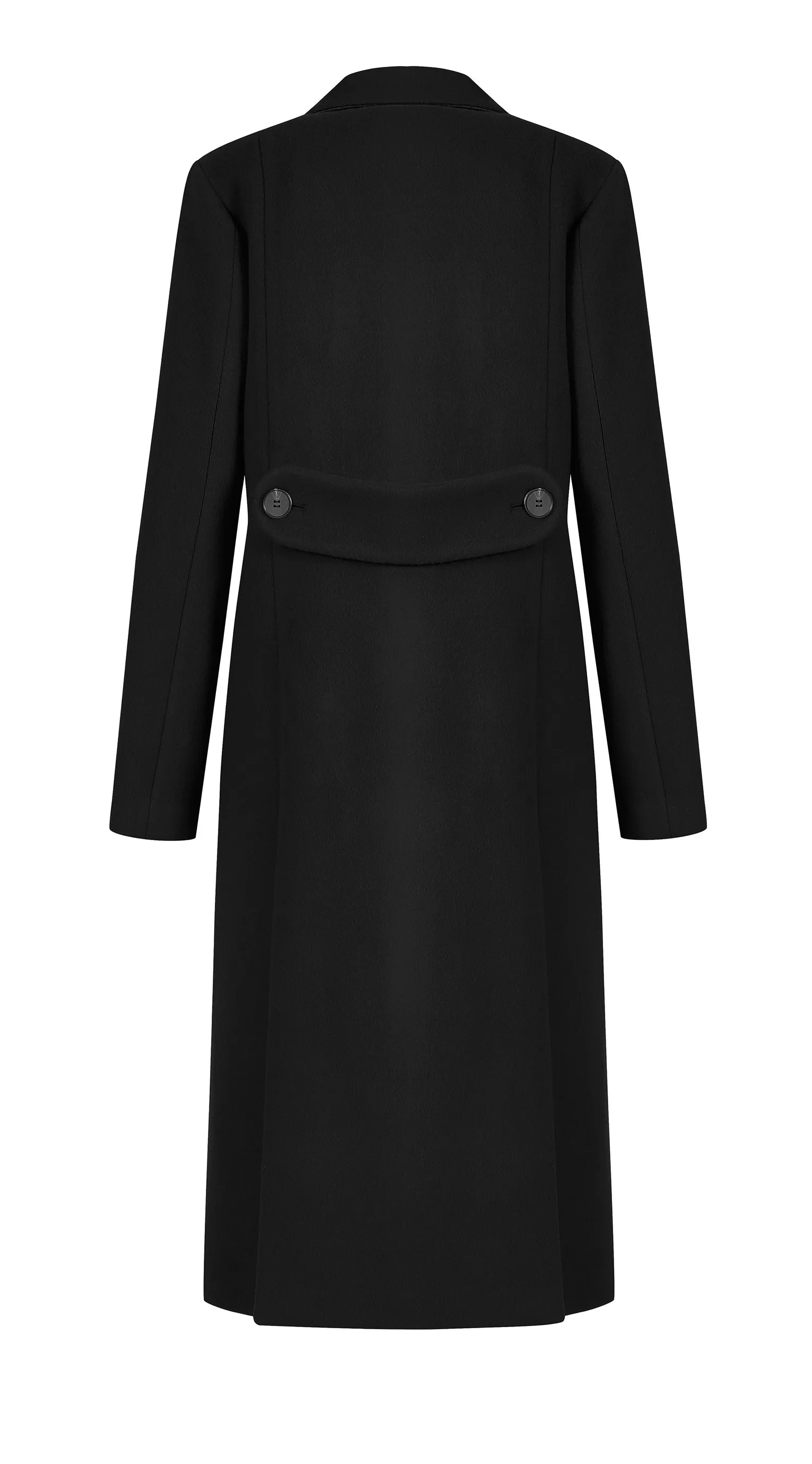 ECLIPSE POCKET CASHMERE WOOL COAT