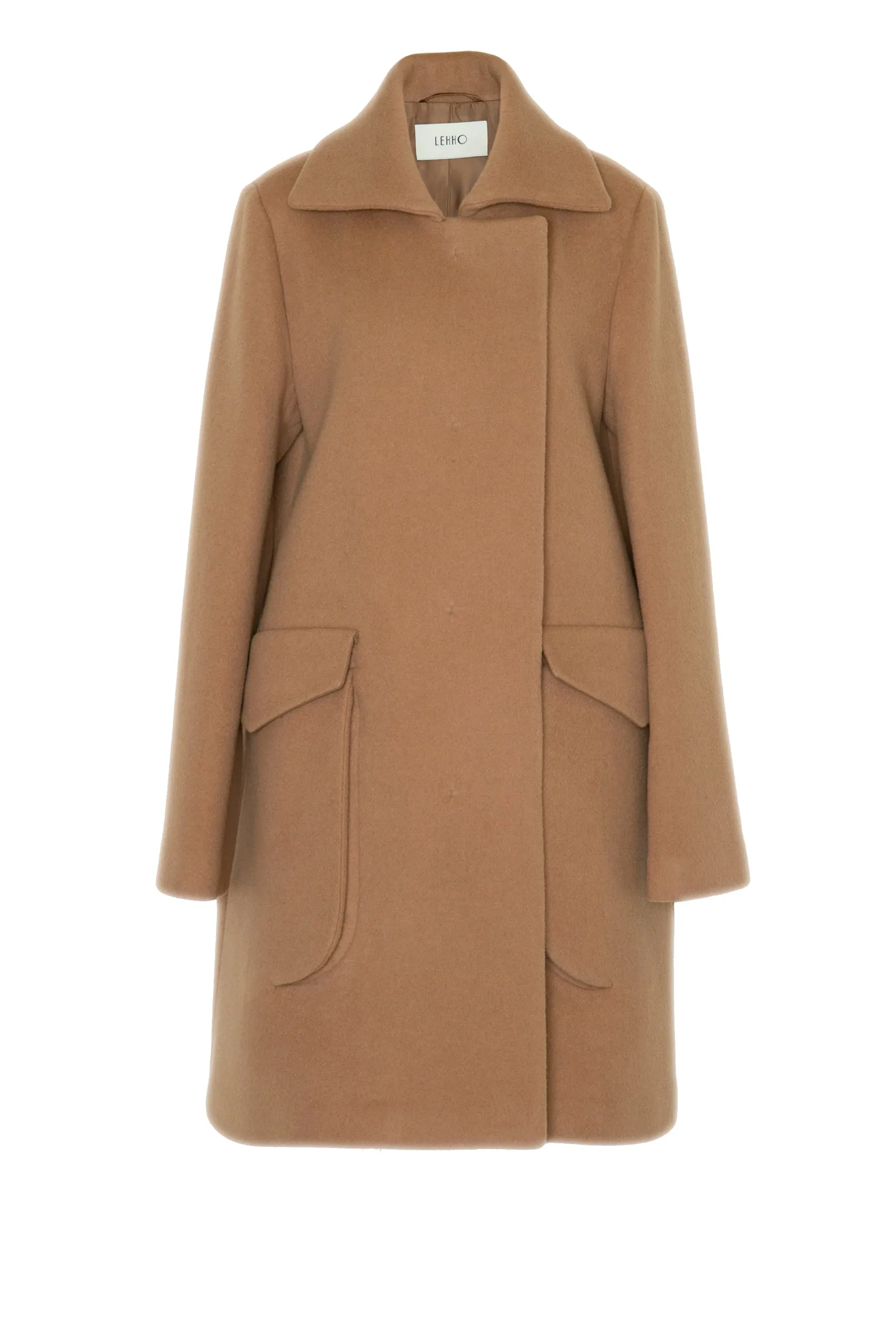 ECLIPSE POCKET DOUBLE FACE WOOL PEA COAT