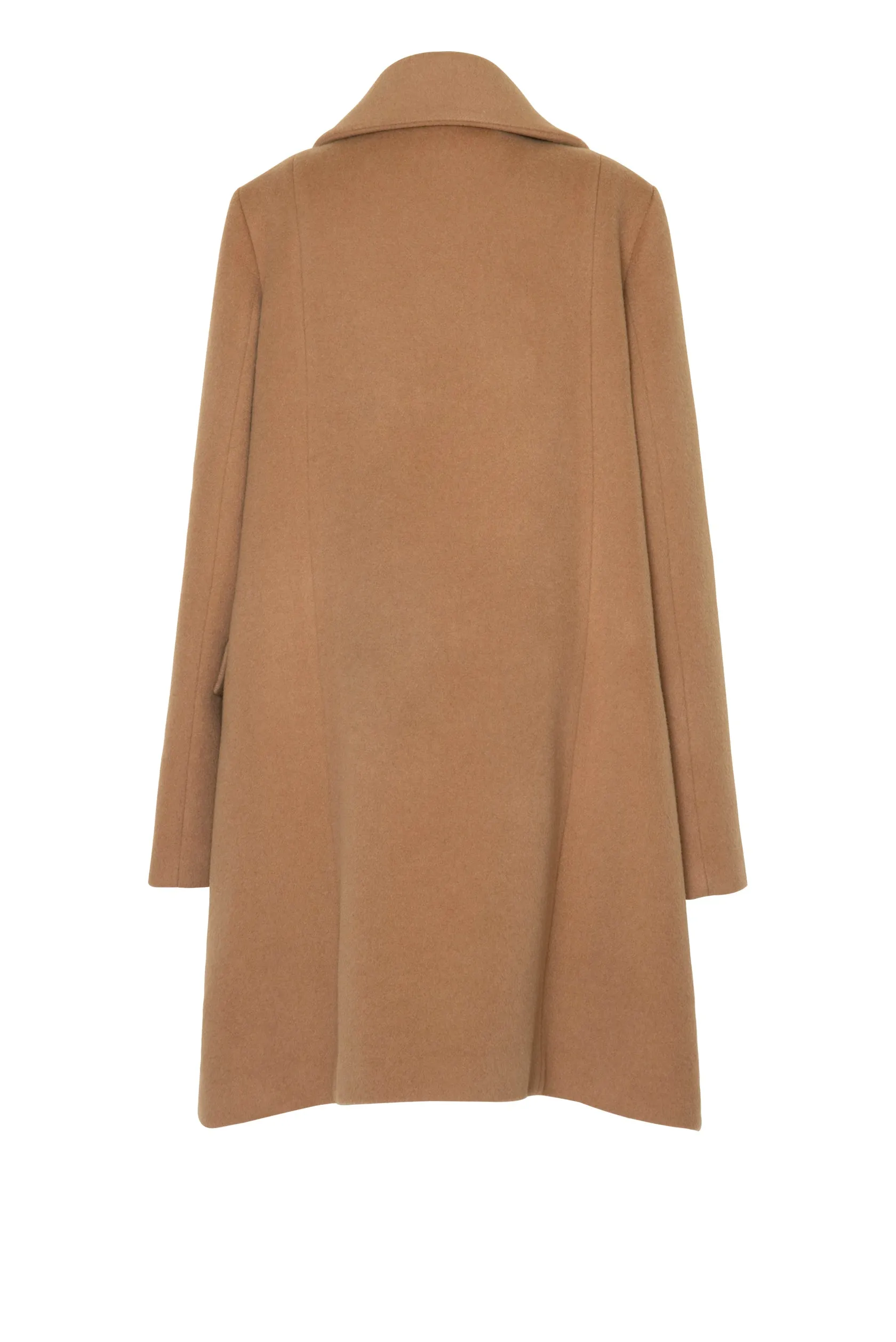 ECLIPSE POCKET DOUBLE FACE WOOL PEA COAT