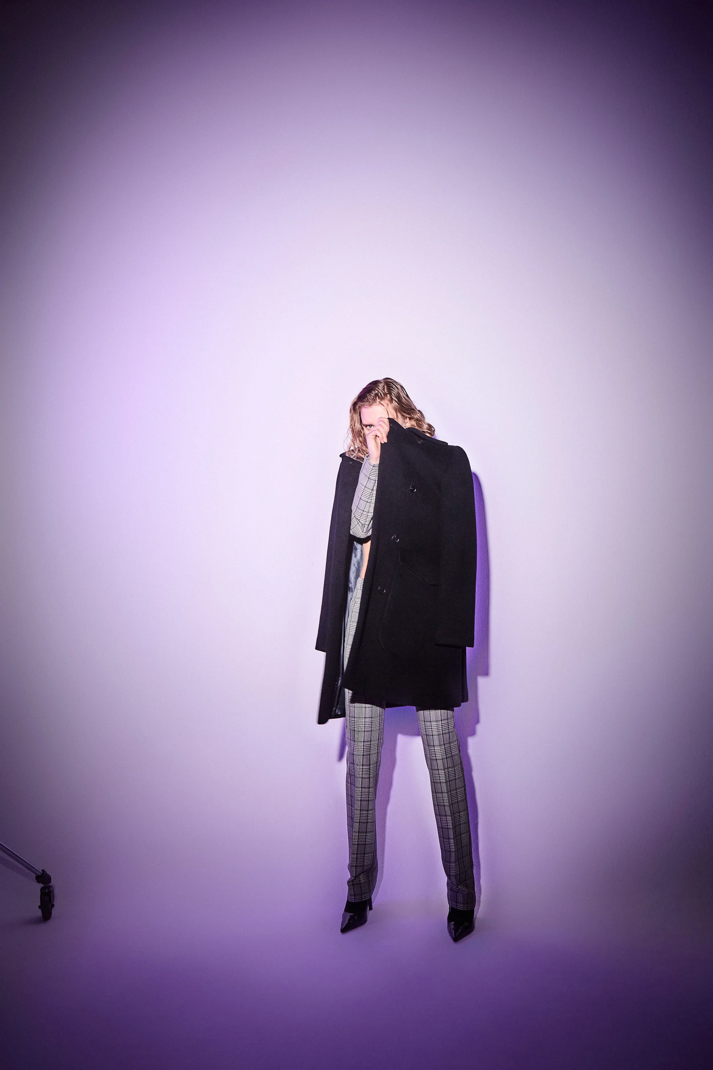 ECLIPSE POCKET DOUBLE FACE WOOL PEA COAT
