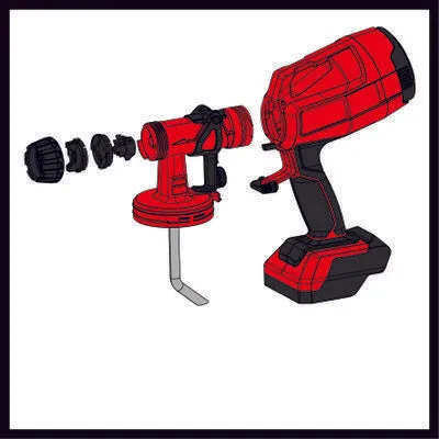 Einhell | Cordless Paint Spray Gun TC-SY 18/60 Li Solo Tool Only