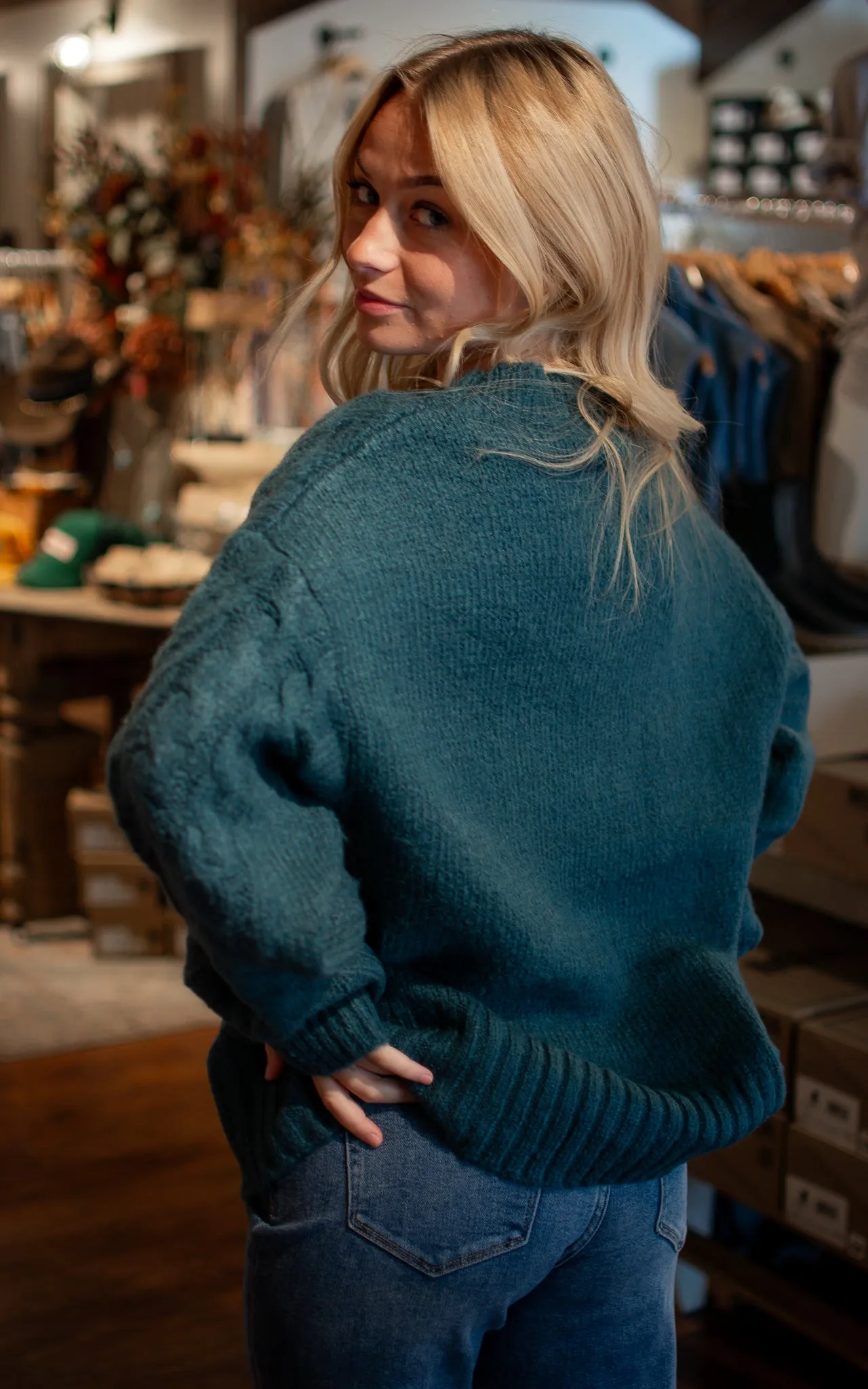 Emerald Fields Sweater