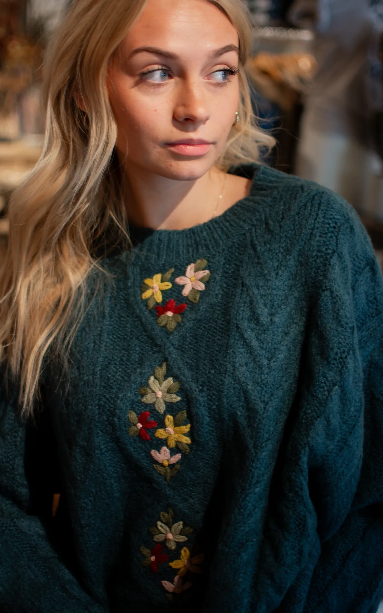 Emerald Fields Sweater