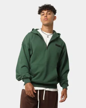 EN ES Origins Quarter Zip Hoodie Green