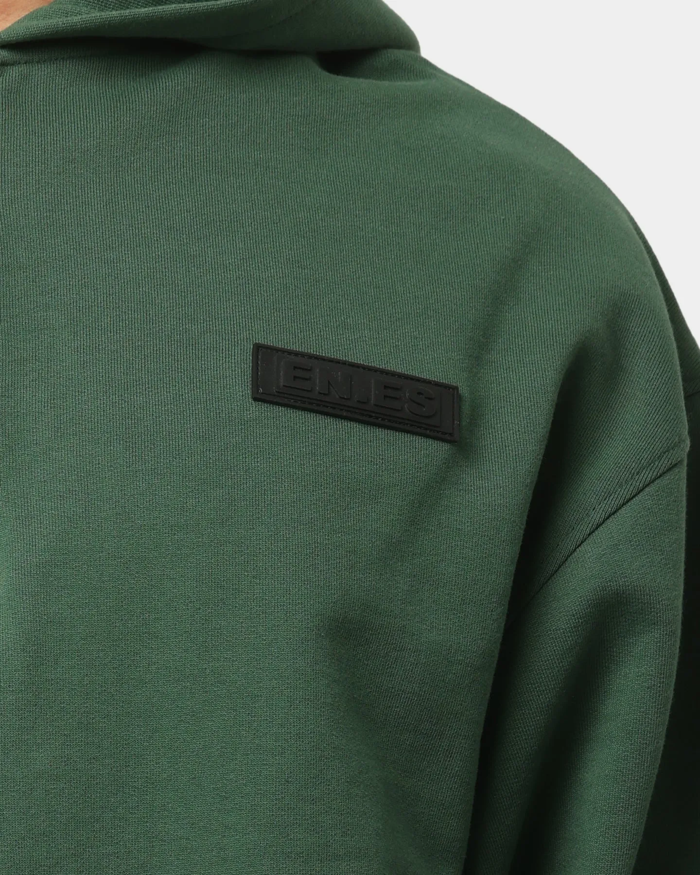EN ES Origins Quarter Zip Hoodie Green