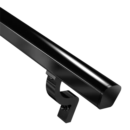 Fencing Peak 1800mm Black Aluminium Modular Handrail Kit