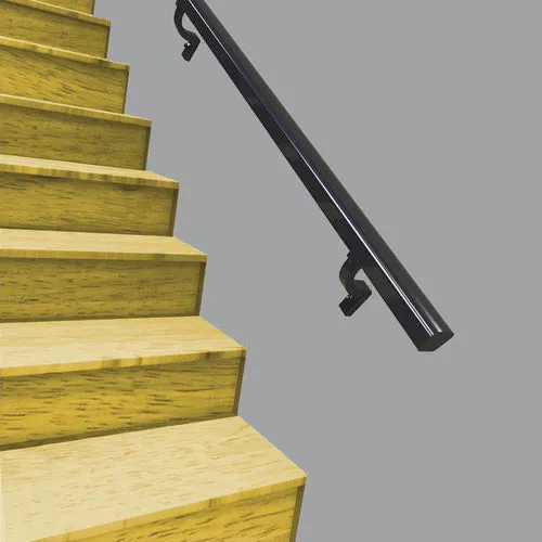 Fencing Peak 1800mm Black Aluminium Modular Handrail Kit