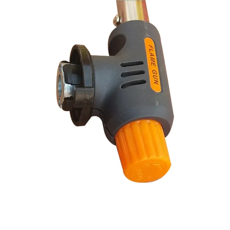 Flamethrower Butane Burner Automatic Ignition Baking  BBQ Camping Outdoor Hiking Fire Flame Gun Welding Gas Torch