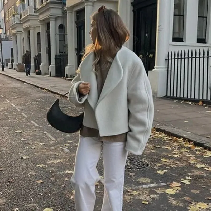Fluffy and Warm High-Street Fashion Coats