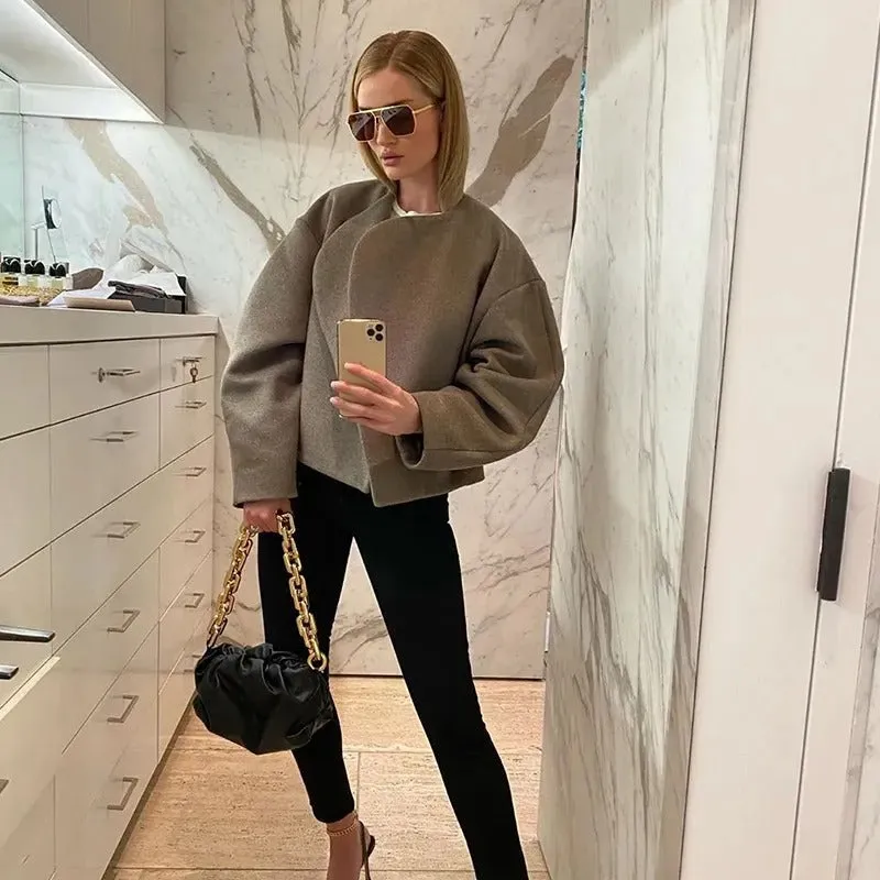 Fluffy and Warm High-Street Fashion Coats