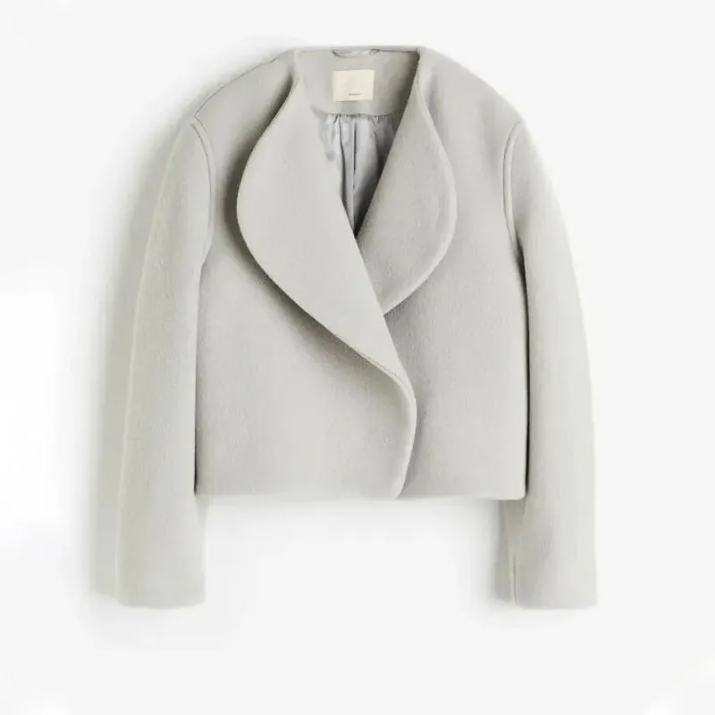 Fluffy and Warm High-Street Fashion Coats