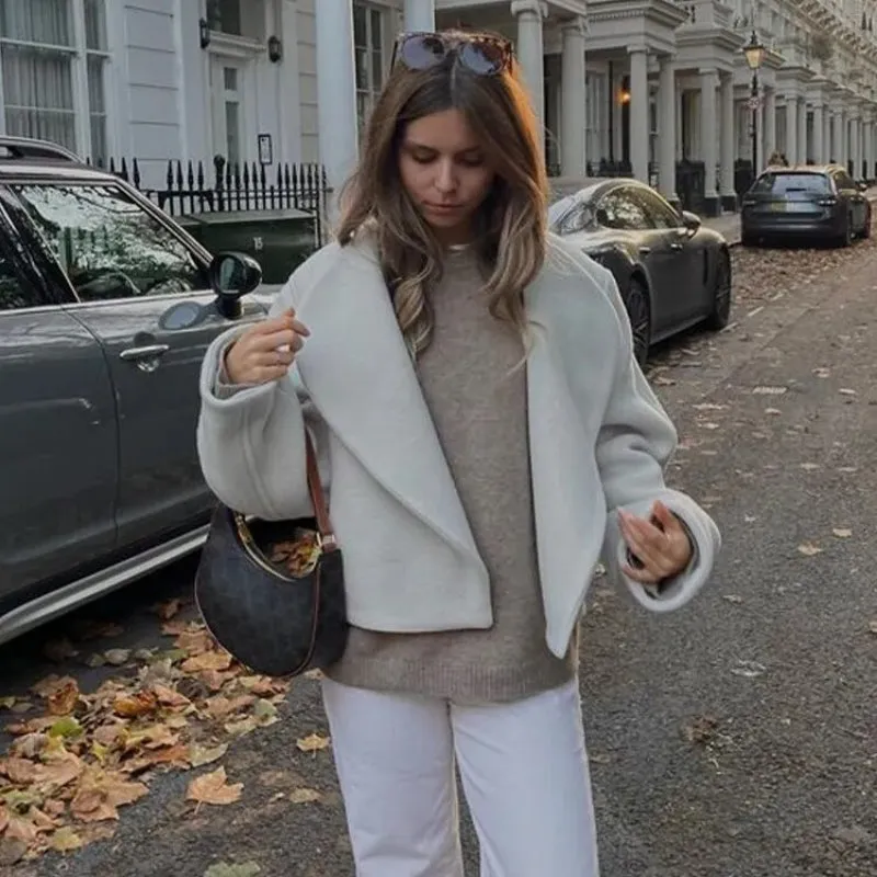 Fluffy and Warm High-Street Fashion Coats