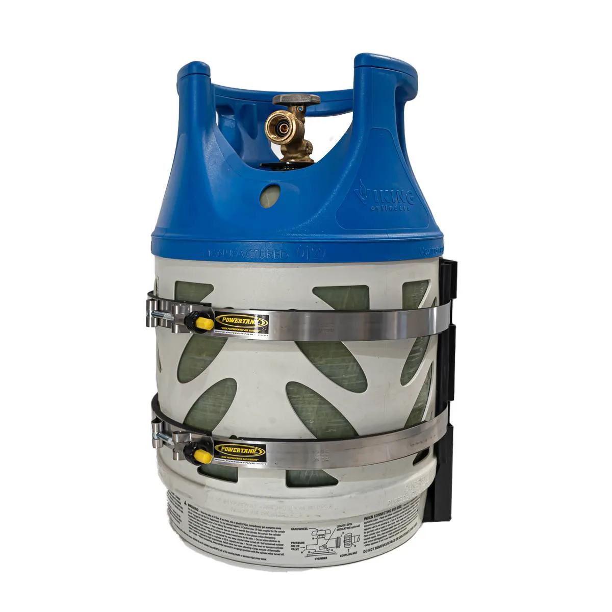 Foraker MARINE Bracket for 17 lb and 22 lb Viking Composite Propane Tank