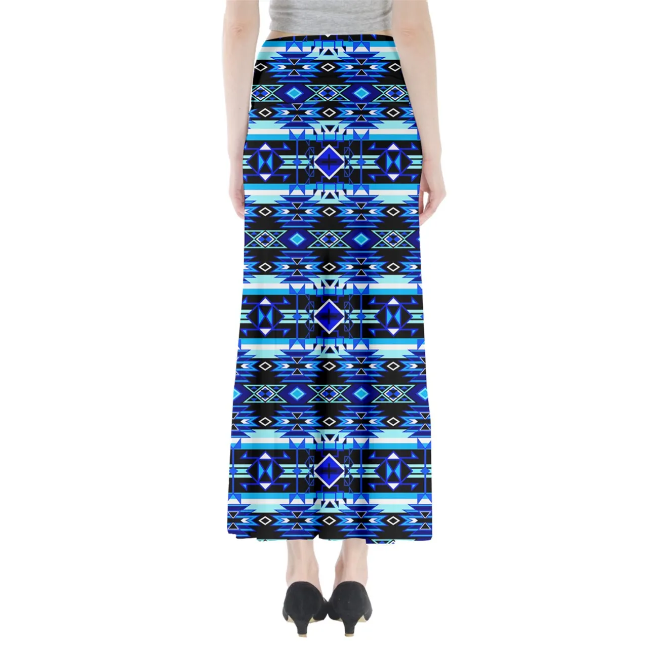 Force of Nature Winter Night Full Length Maxi Skirt