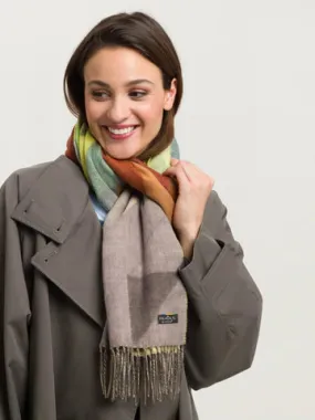 Fraas 620002 Geometric Colour Block Scarf