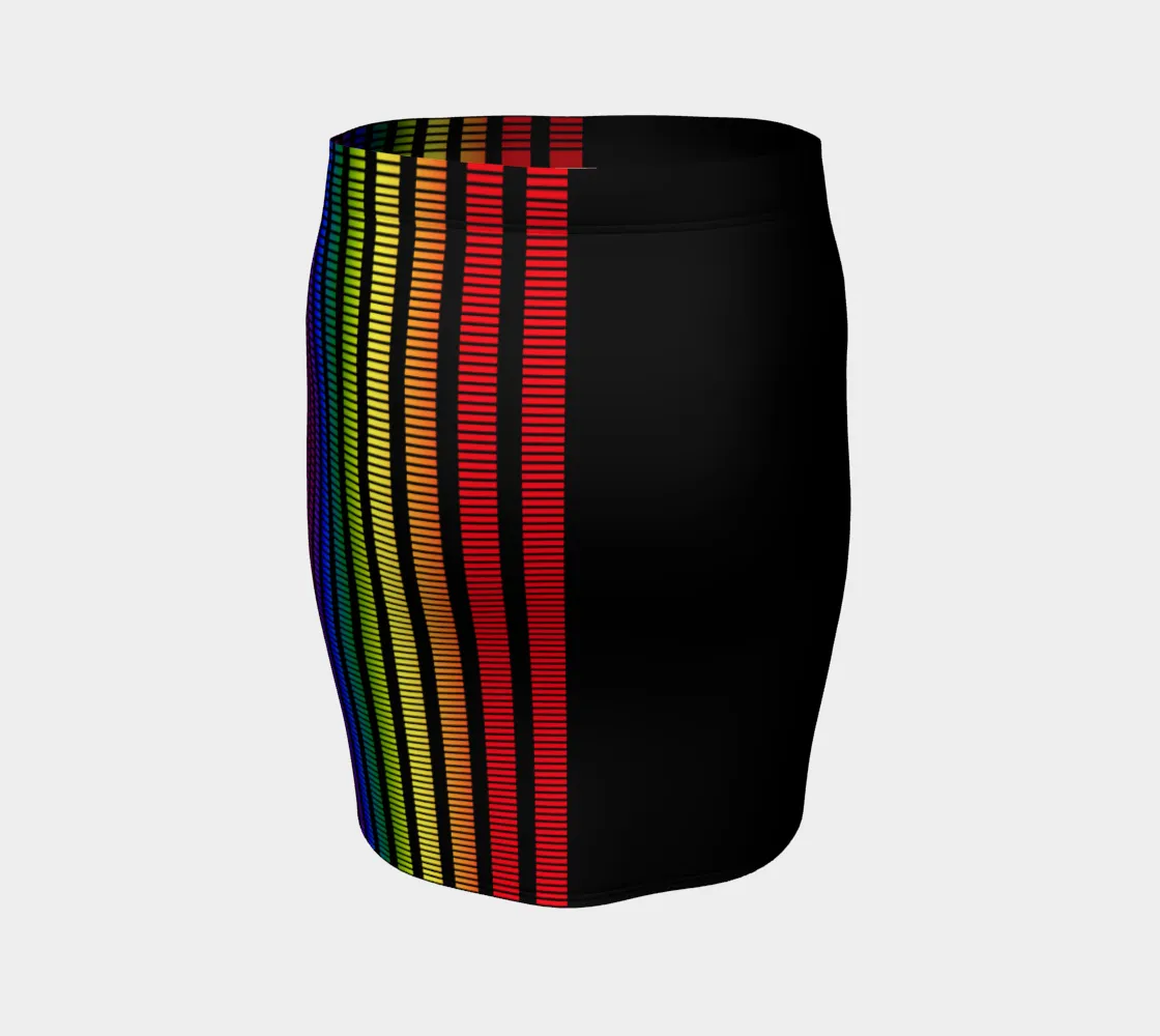 Fraunhofer Sprectral Lines Fitted Skirt