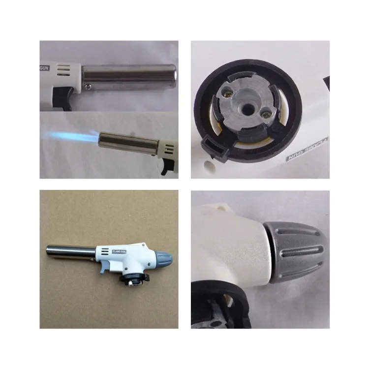 Gas Torch Flame Gun Blowtorch Cooking Soldering Butane Auto Lgnition Gas Burner Lighter Heating Welding Tools