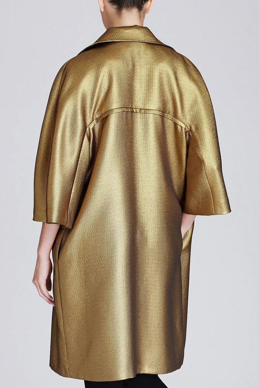 Gold Mesh Coat