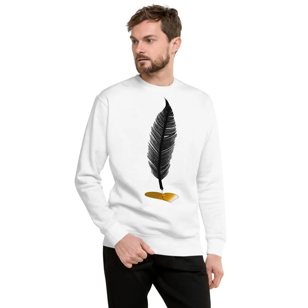 Golden Heart | unisex fleece pullover