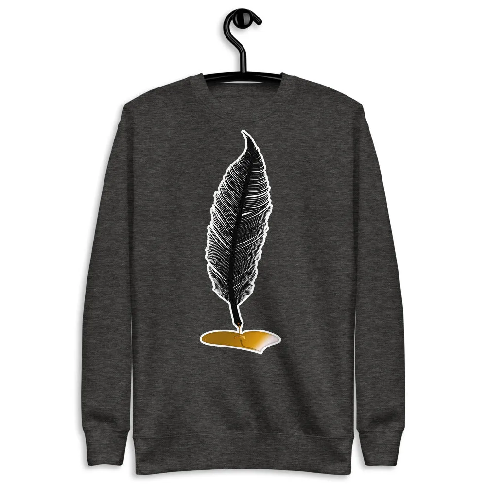 Golden Heart | unisex fleece pullover
