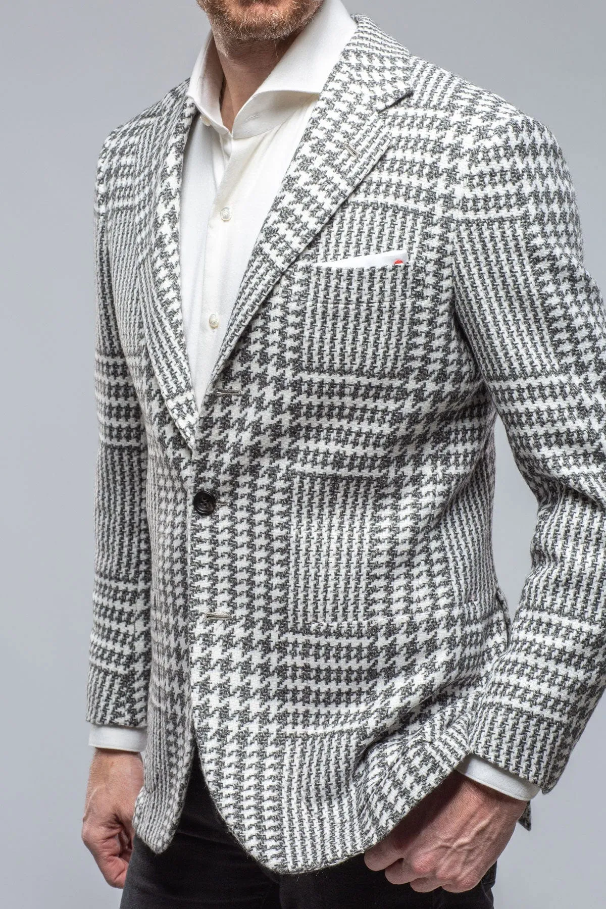Hanan Cashmere Sport Coat in Grey