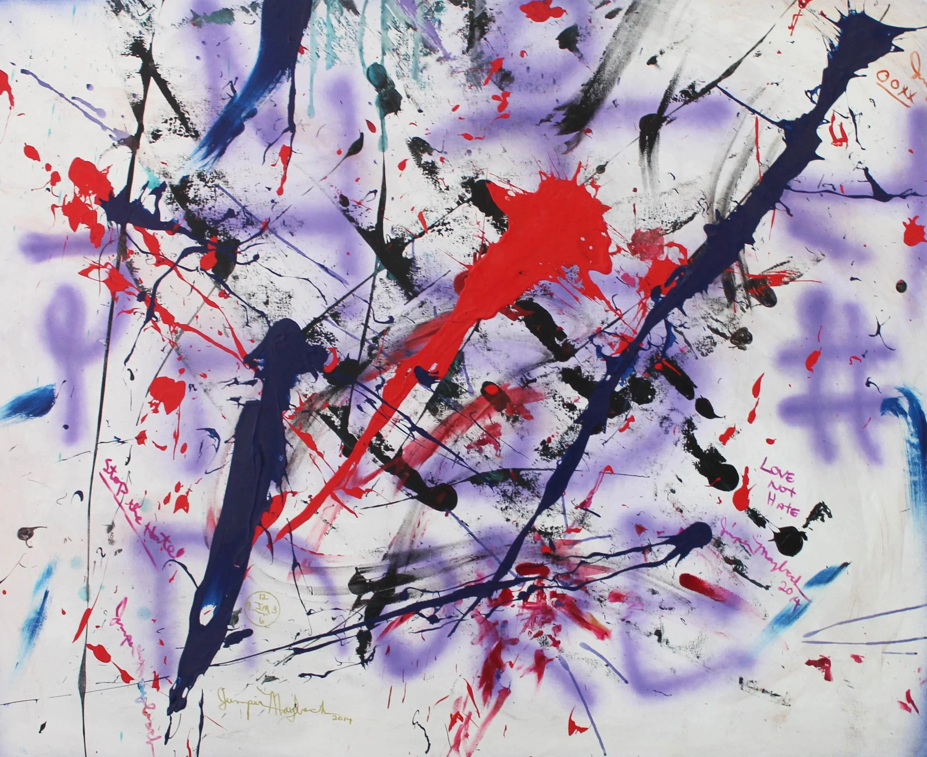 Hate No More - Original Painting