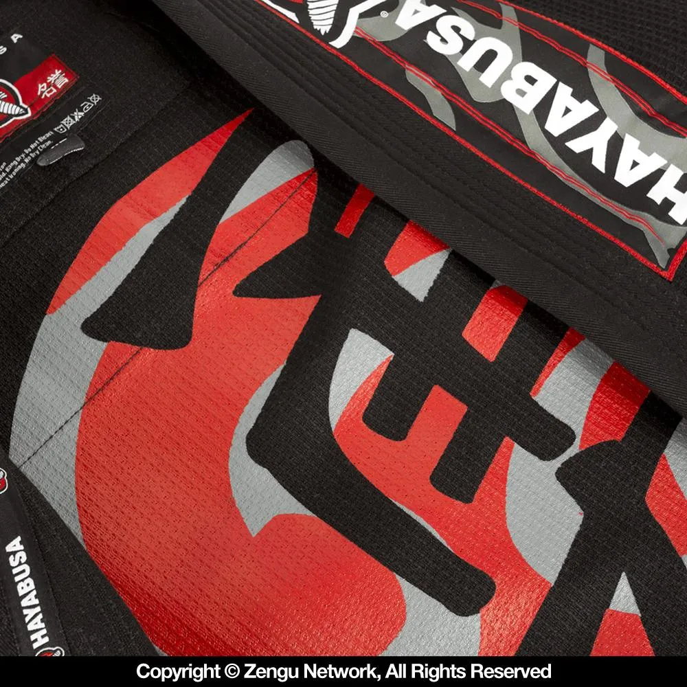 Hayabusa "Goorudo 2.0" Gold Weave BJJ Gi - Black