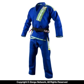 Hayabusa "Goorudo 2.0" Gold Weave BJJ Gi - Blue