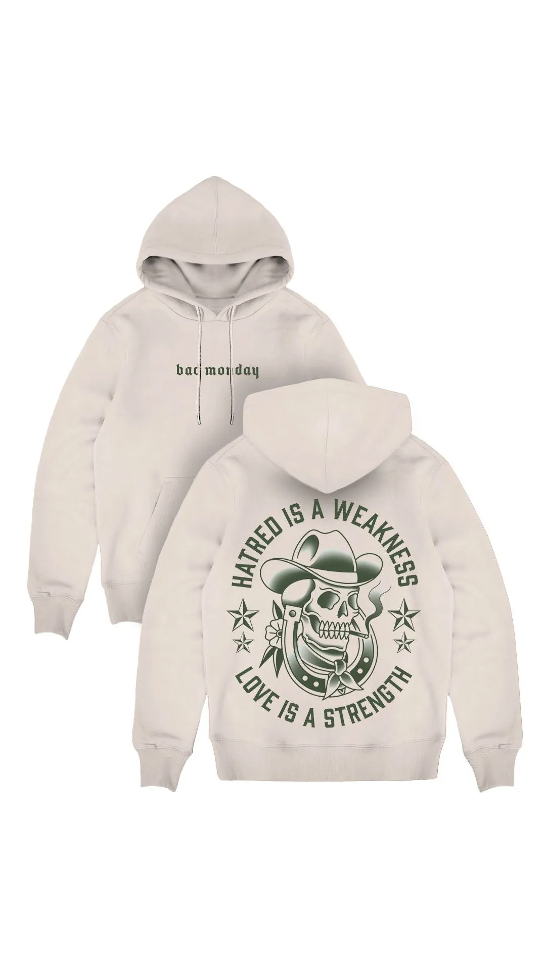 Heavy Weight Love Is A Strength Hoodie